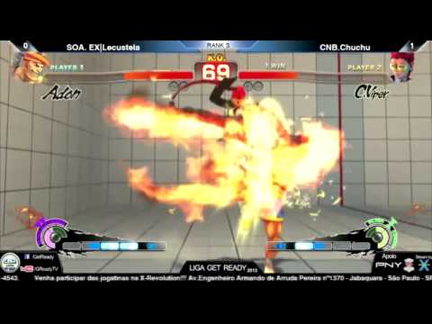 4º Etapa Liga GR - SOA EX Lecustela Vs CNB Chuchu - RANK S - SSF4
