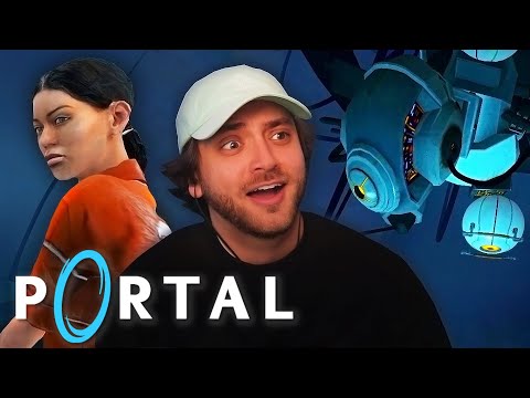 First Time Playing PORTAL Broke My Brain