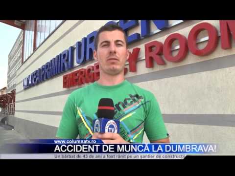 Accident de munca la Dumbrava - www.columnatv.ro