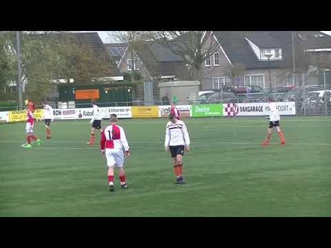 MSV 19 JO17-2 - UVV JO17-4 1ste helft (1-5)