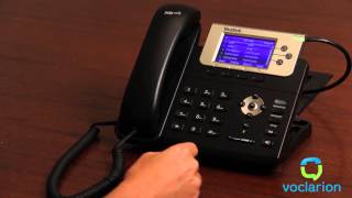 Voclarion: Transfer a Call - Blind Transfer (with Caller ID) / Transfer to Voicemail
