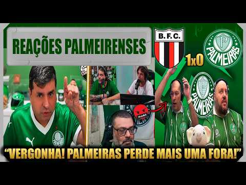 REAÇÕES PALMEIRENSES - BOTAFOGO SP 1x0 PALMEIRAS - PAULISTÃO 2026 - VAMOS RIR DO PALMEIRAS!