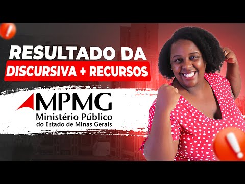 Concurso MPMG: resultado da discursiva + recursos