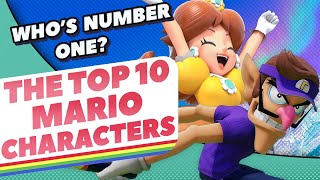 The Top 10 Mario Characters...According to You!
