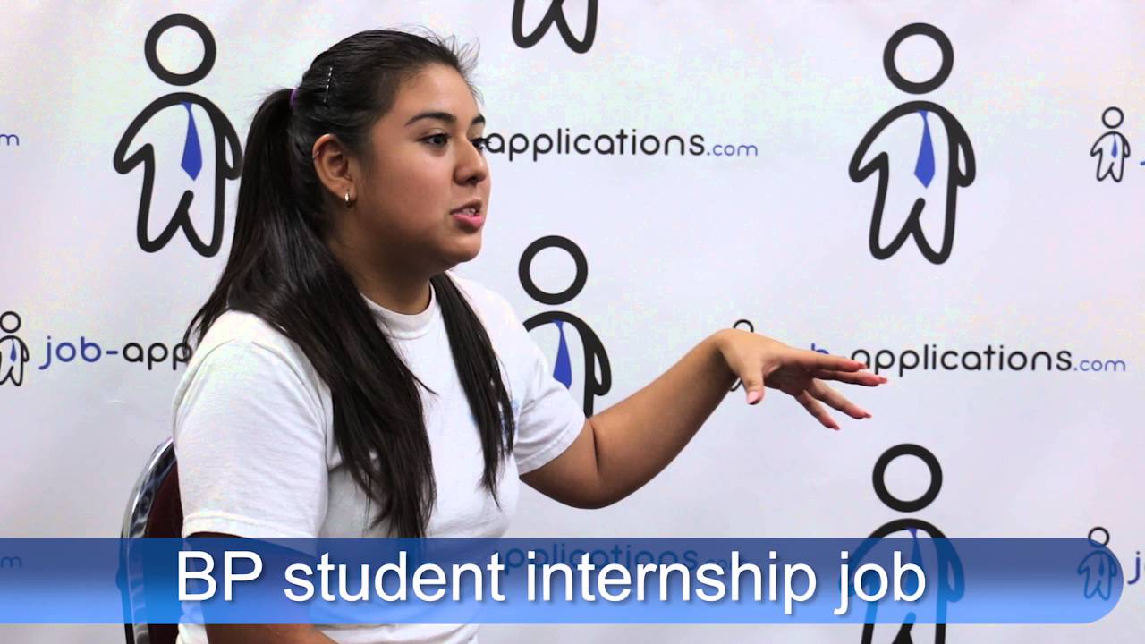 BP Interview -  student internship