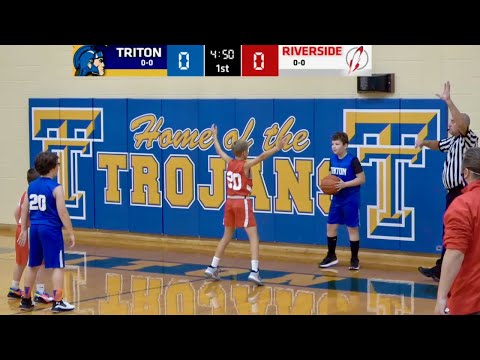 Riverside at Triton - 5th Grade Boys Basketball (A-Team) 🏀 11-8-2021