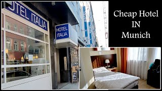 Hotel Italia Munich Germany Tour | Cheap Hotel Near Central Station Munchen