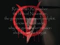 Remember Remember the 5th of November - Poem ...