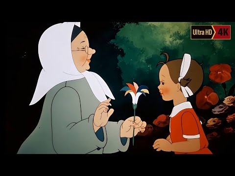 Цветик-семицветик (1948) — советский мультфильм [4K] |  #Союзмультфильм #ремастеринг