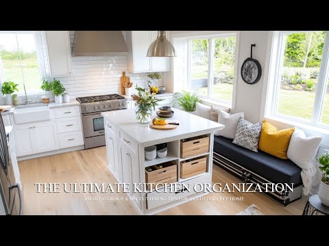The Ultimate Kitchen Organization Guide: Smart Storage & Decluttering Tips for a Clutter-Free Home