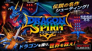 (コメ付き) ゆっくりドラゴンスピリット レトロゲーム アーケード AC版 プレイ動画 【ゆっくり実況】