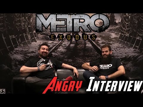 Metro: Exodus  - AngryJoe Interview E3 2018!