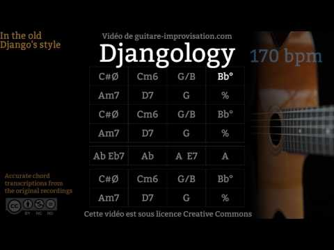 Djangology (170 bpm) - Gypsy jazz Backing track / Jazz manouche