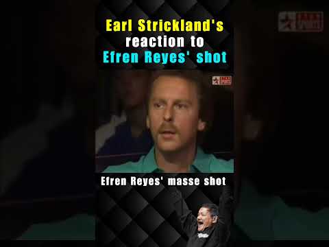 Earl was surprised by what Efren Reyes did #efrenreyes #efrenbatareyes #magic #8ball #9ball #pool