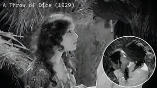 Download lagu First Onscreen Kiss in Indian Cinema | Silent Movie | A Throw Of Dice (1929) | Charu Roy & Sita Devi mp3