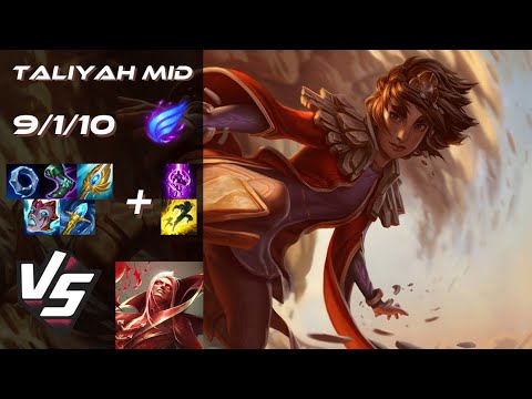 Taliyah Mid vs Vladimir - NA Challenger Patch 14.5.1