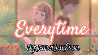 Everytime-Janet Jackson(Lyrics)