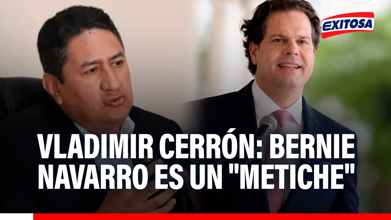 🔴🔵 Vladimir Cerrón critica a embajador de EE.UU., Bernie Navarro: "Está para defender negocios"