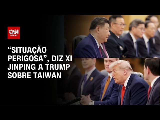 China alerta Estados Unidos sobre Taiwan: “Situação perigosa” | CNN 360°