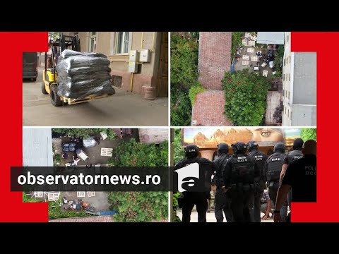 Captură de droguri record în România. Cocaina cartelului Otoniel,  ascunsă în pământ de flori