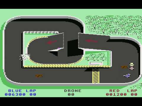 Super Sprint (c64) longplay