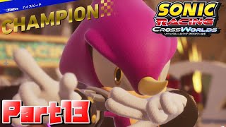 【ソニックレーシングクロスワールド】癖が強くて上級者向けキャラ？ご意見番参る！！/SONIC RSCING CROSS WORLDS Ec_POW Game Live part13