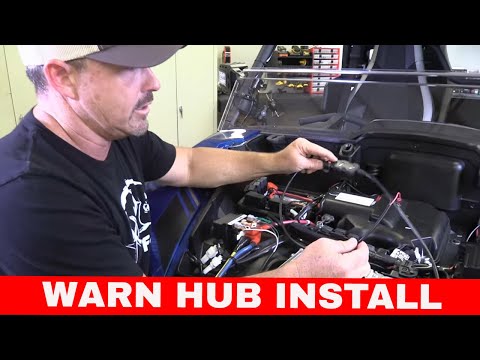 WARN HUB INSTALL ON VRX & AXON WINCH