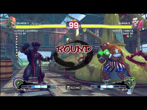 SSF4 [DH] GURREN LAGANNxx vs NINGEN YAMETA [BA]
