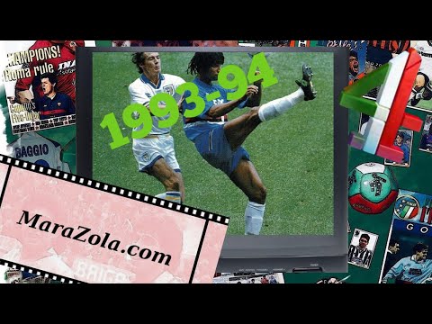 Channel 4 Football Italia Live 1993-94 Sampdoria v Parma_Peter Brackley