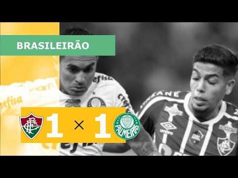 Fluminense 1 x 1 Palmeiras - Gols - 27/08 - Campeonato Brasileiro 2022
