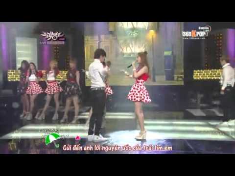 [Vietsub][Perf] KARA - Miss U (120824 Music Bank Comeback Stage)