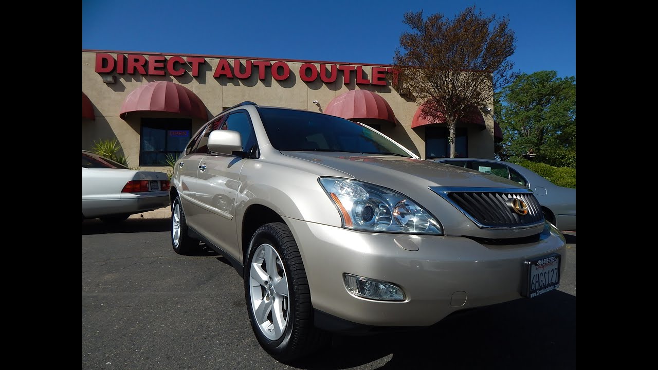 2008 Lexus RX350 FWD SUV in depth walk around video ...