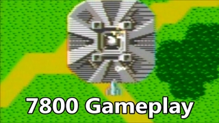 Xevious Atari 7800 Gameplay - The No Swear Gamer