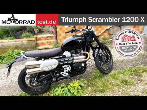 Triumph Scrambler 1200 X | LeserBike-Video von Andreas