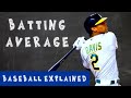Batting Average | Baseball Explained