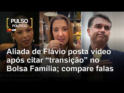 Aliada de Flávio se explica após citar transição no Bolsa Família; compare falas de Daniella Marques