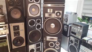 Video thumbnail for Pioneer CS-703 Vintage Speakers + JVC JR-S 300 Stereo Amplifier by krasznai ionut