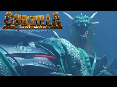 Godzilla: Final Wars [2004] - Manda Screen Time