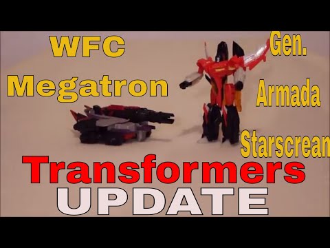 Update Transformers Generations Megatron and Armada Starscream - GotBot True Review NUMBER 337