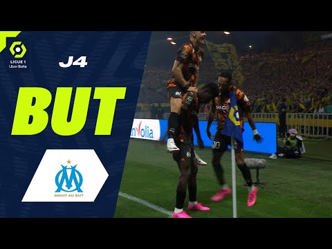 But Ismaila SARR (4' - OM) FC NANTES - OLYMPIQUE DE MARSEILLE (1-1) 23/24