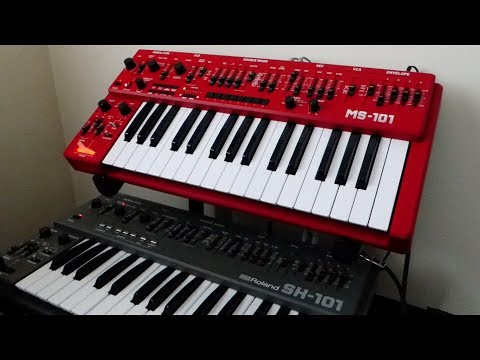 Roland SH101 vs Behringer MS1