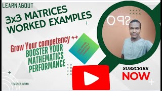 Download the video "Matrices intro... and solved examples"