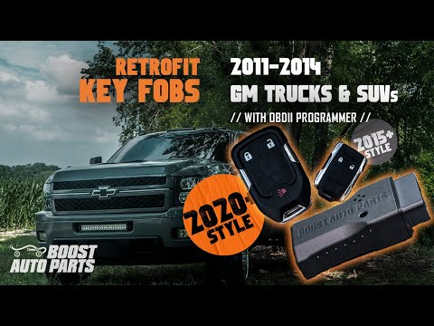 2020+ & 2015+ Style Chrome Key Fob OBD Programming Guide for (2011-2014) GM Trucks - Boost Auto