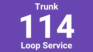 [SBST | 4K] Hyperlapse of Trunk Service 114