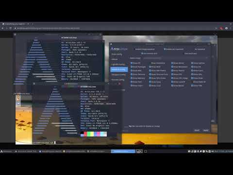 ArcoLinux : 1354 ArcoLinux Tweak Tool - neofetch update