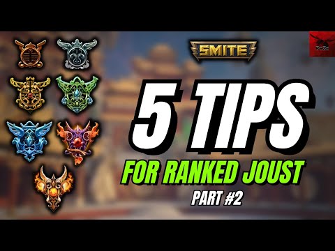 5 Joust Tips Randomly Constructed To Help You Win More Games Part #2 | Smite Ranked Joust