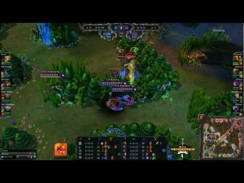 [LOL] Team SoloMid vs CG map 1 - Corsair Vengeance Cup Playoffs
