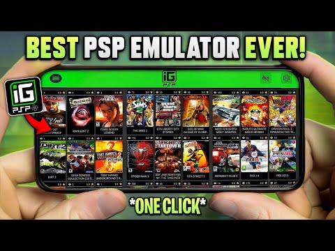 🚀 Best PSP/PS2 Emulator Ever For MOBILE! - iGames psp Emulator (No Setup, All Games & Preloaded!)