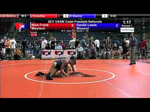 Cadet Freestyle 119 - Daniel Lewis (MO) vs. Nick Frank (MD)