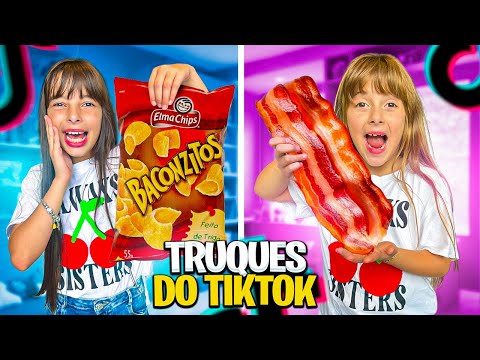 Testando Food Hacks do TIK TOK